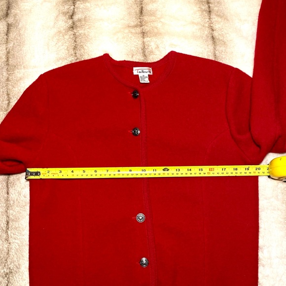 Talbots Wool / Laine Jacket Blazer front buttons - Picture 8 of 10